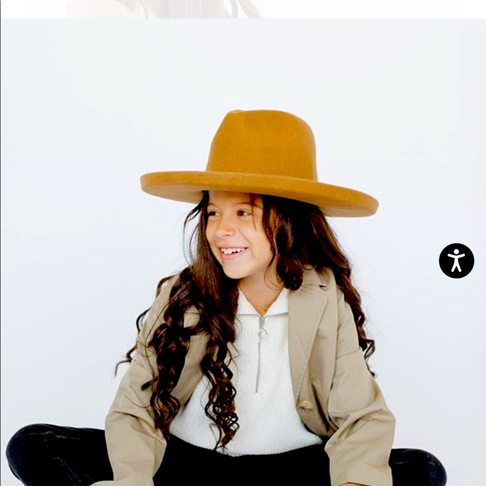 MAUDE KIDS PENCIL BRIM - CINNAMON